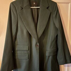 Italian Wool Banana Republic 'Lido Sculpted' Teal Blazer